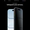 Zestaw 2 szkieł hartowanych prywatyzujących Spigen Glas.TR „EZ Fit” do iPhone Air – Privacy